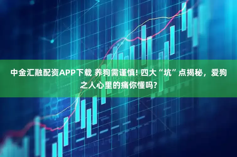 中金汇融配资APP下载 养狗需谨慎! 四大“坑”点揭秘，爱狗之人心里的痛你懂吗?